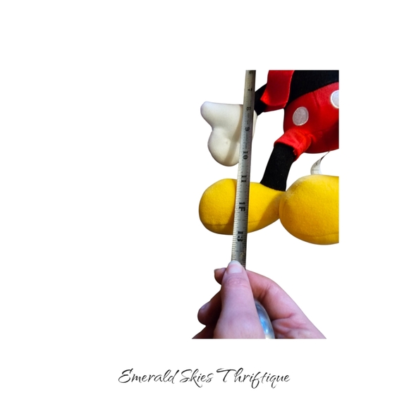 Set of Christmas MICKEY & MINNIE MOUSE Christmas Kohls Cares Plush - Picture 3 of 5